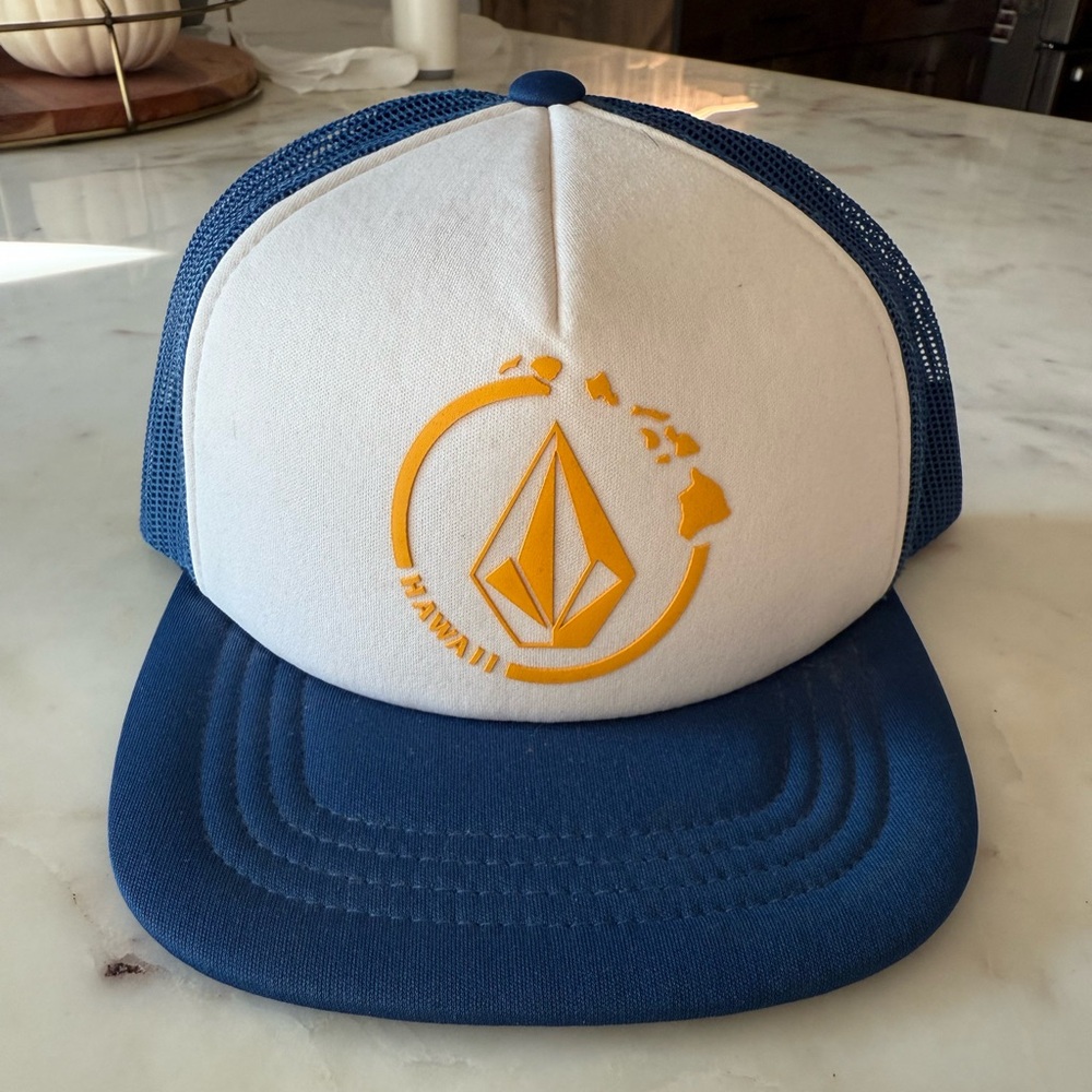 Volcom Kids Blue Mesh Hat